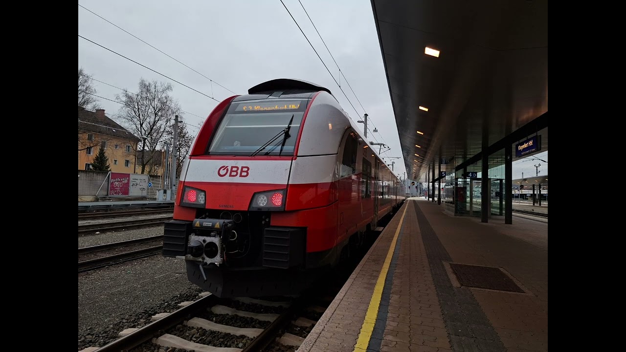 ÖBB Stationsansagen S3 Weizelsdorf - Klagenfurt Hbf.