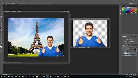 Photoshop CC - How to Add Another Image to an Image