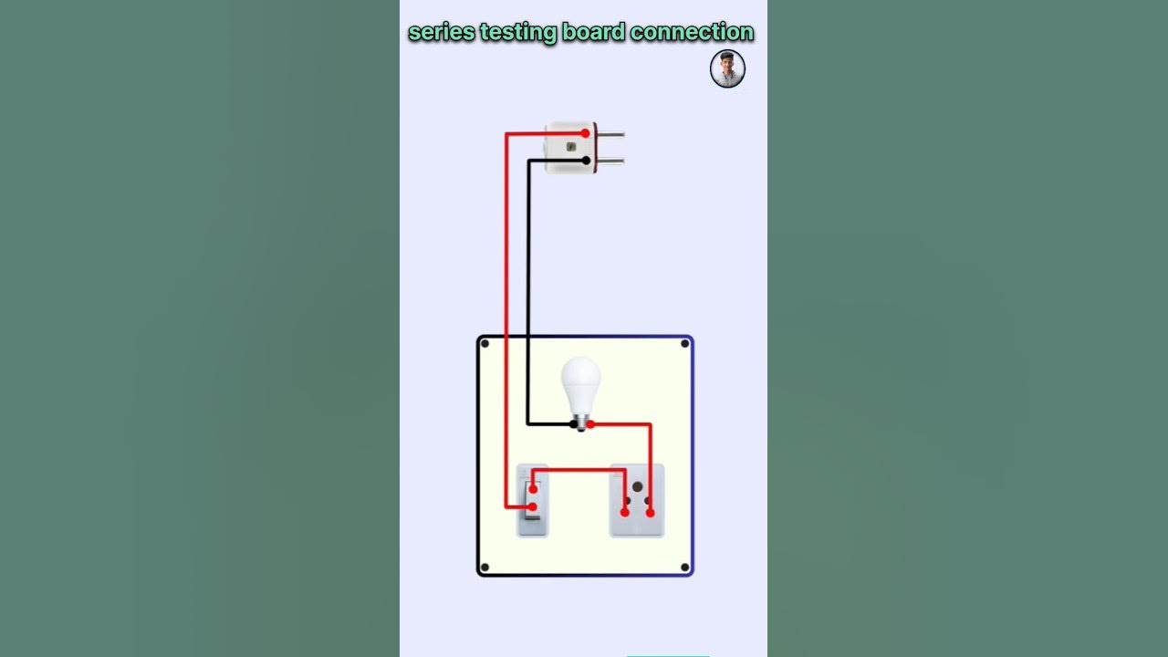 series testing board connection #technical #wiring #electronic #