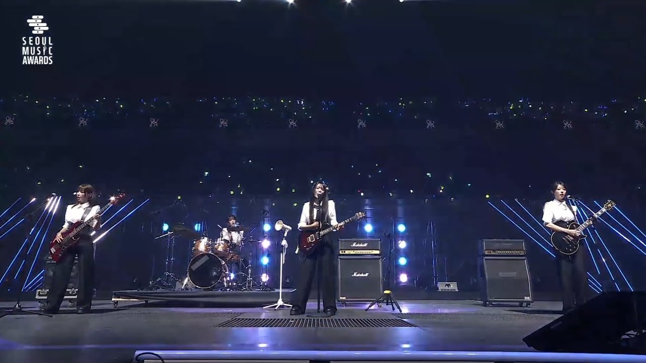 25.06.21 서울가요대상 눈물참기+고민중독 #QWER #쵸단 #마젠타 #히나 #시연