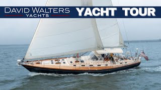 1988 Little Harbor 53 'Blue Star' [Walkthrough + Yacht Tour]