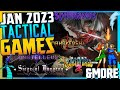 January 2023 upcoming tactical games a struck list special