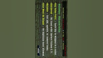 What are Dictionaries in Python #python #learnpython #pythonshorts