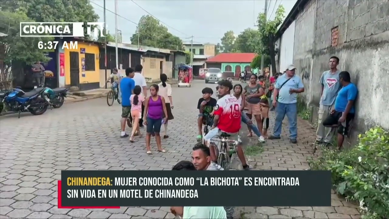 Tragedia en Chinandega: Hallan sin vida a 'La Bichota' en motel local