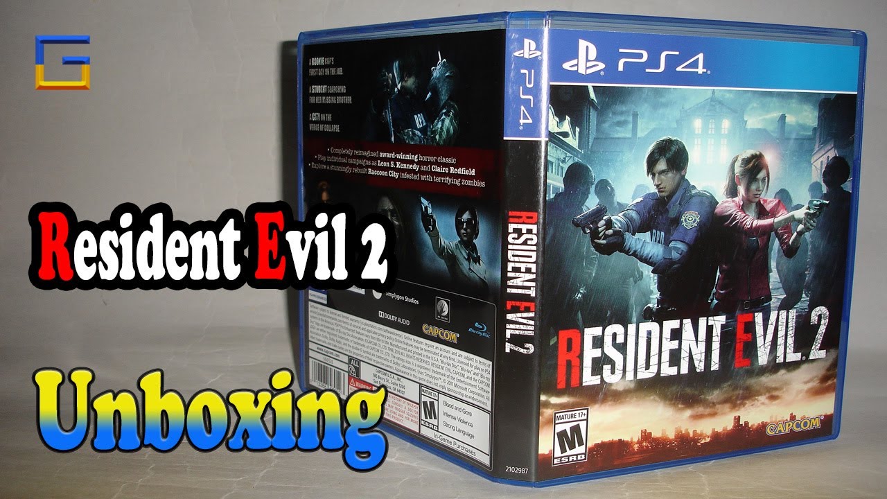  Resident Evil 2 - PlayStation 4 Deluxe Edition : Video