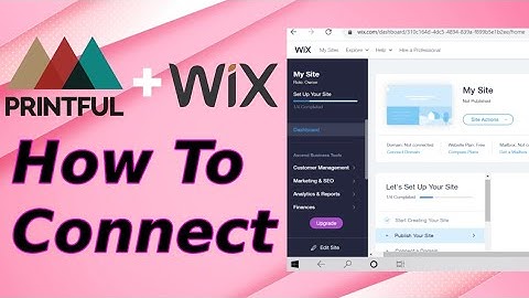 How To Connect Printful To Wix Website 2025| (Full Guide)  