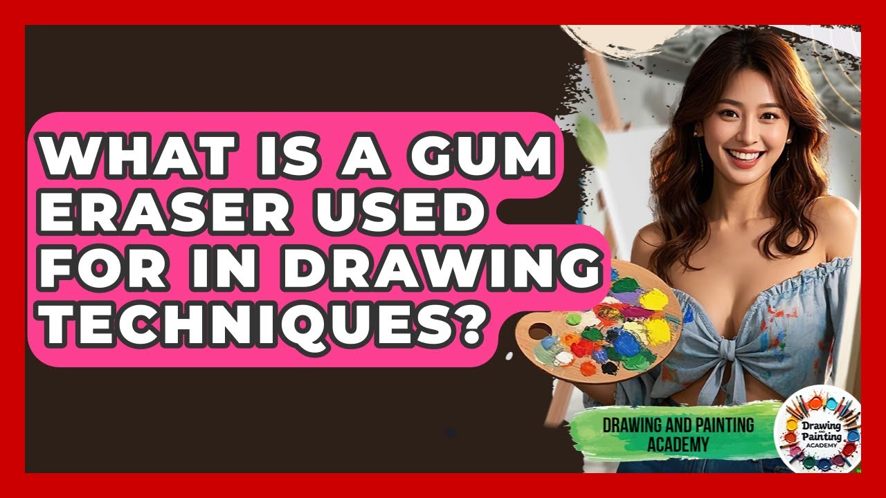 What Is A Gum Eraser Used For In Drawing Techniques? - Drawing and Painting Academy