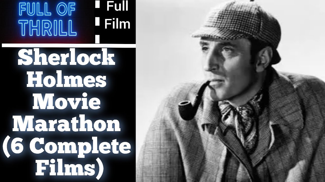 Classic Sherlock Holmes Movie Marathon (6 Complete Films) Basil Rathbone Reginald Owen