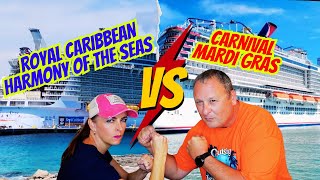 The ULTIMATE Cruise Ship Showdown! Harmony Of The Seas Vs Mardi Gras! by Sea Trippin' w/ Kim and Scott 2,098 views 5 months ago 25 minutes