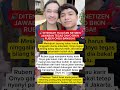 DITENGAH HUJATAN NETIZEN JAWABAN TEGAS ONYO BIKIN RUBEN ONSU BANGGA #beritaartis #viral #shots #onyo