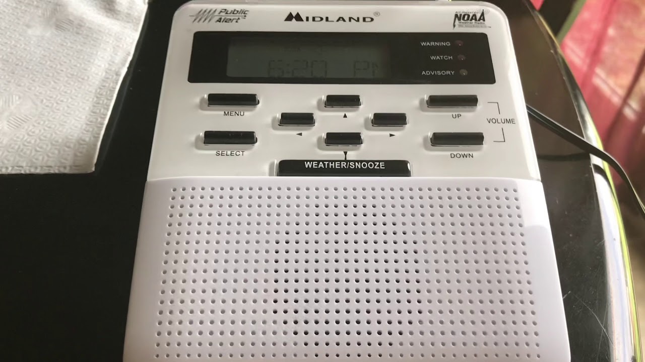 Midland Weather Radio Help Please - YouTube