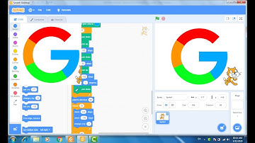 Vẽ Logo Google Dùng Scratch Rất Đơn Giản|VĐD