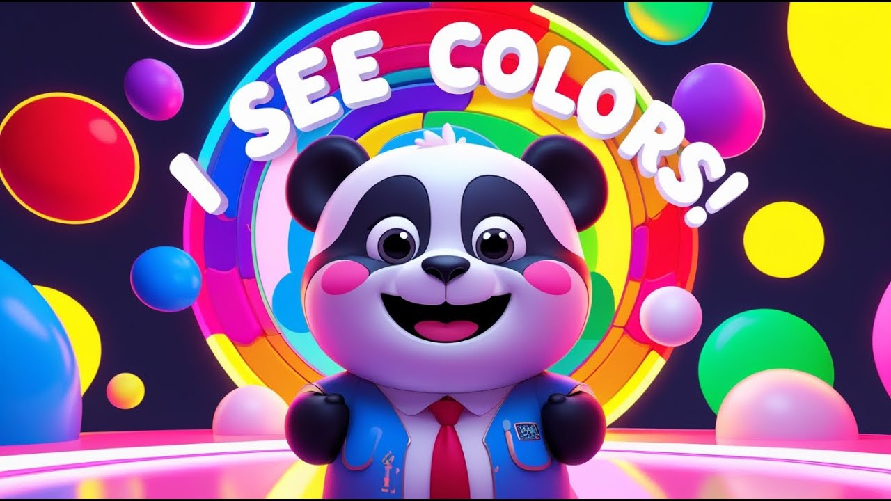 I See Colors! 🎨 Learn English for Kids | Fun ESL Beginner Video