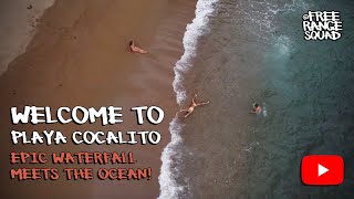 Epic Waterfall Meets the Ocean at Cocalito Falls | Tango Mar Resort, Puntarenas, Costa Rica