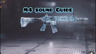 M416 Sound Effect | M4 Sound guide | Pubg Mobile M416 sound ( High Quality Sound ) By GLORY GAMING