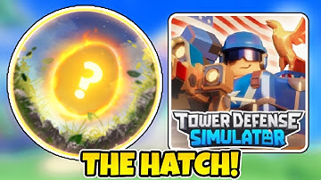 [EVENT] HOW TO GET THE EGG BADGE IN TOWER DEFENSE SIMULATOR (THE HATCH EVENT) - ROBLOX