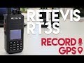 Retevis RT3S Dual Band DMR Radio With GPS & Record + Programming