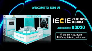 Meet ALD at IECIE VAPE SHOW JAKARTA 2023!