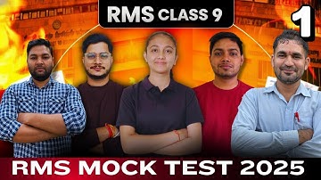 RMS Class 9 Mock Test 2025 | Practice Like a Pro 💪 | Defence Chanakya Academy #RMS2025 #MockTest