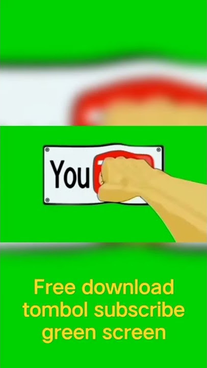 tombol subscribe green screen gratis #tombolsubscribe #greenscreen #leotutorialchannel