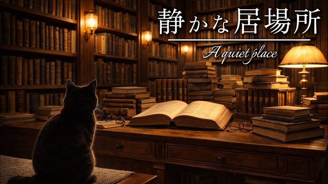 【集中用BGM】静かな居場所｜作業・勉強・読書 calm piano lofi
