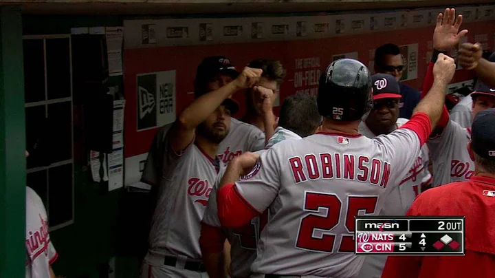 WSH@CIN: Drew hits an RBI single into center field