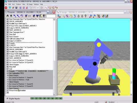ROBOCELL BANDA TRANSPORTADORA - YouTube
