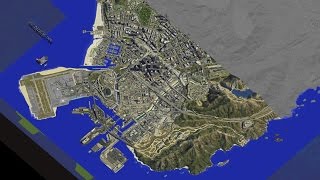 GTA 5 in Minecraft #18 | Huge dynmap update :)