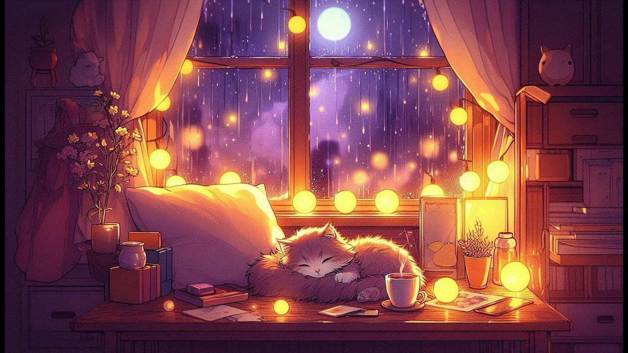 Midweek Stress Relief ☕ Lofi Hip Hop Mix for a Calm Night
