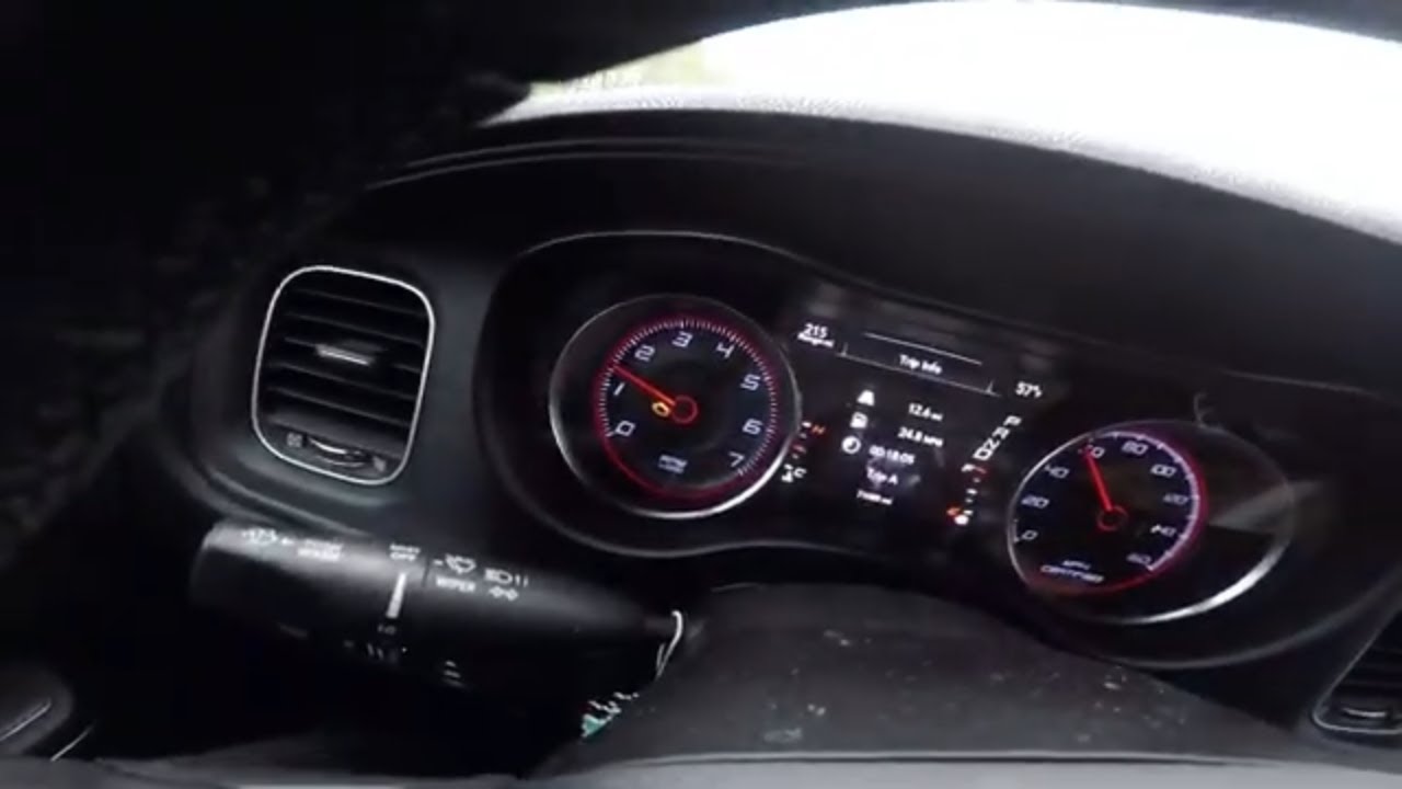 2015 Dodge Charger Check Engine Light - YouTube