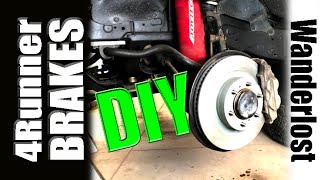 How to Replace Brake Pads and Rotors on a 20102018 Toyota 4Runner