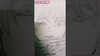 Gojo satoru/#drawing #animestyle #trending #animeart #ytshorts #viral #pencildrawing #artwork