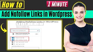 How to add nofollow links in wordpress 2024