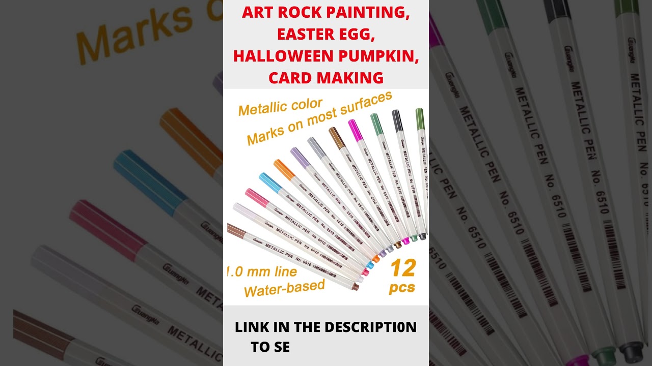 Metallic Markers are a new trend in Cool Toys |  Amazon Must Haves 