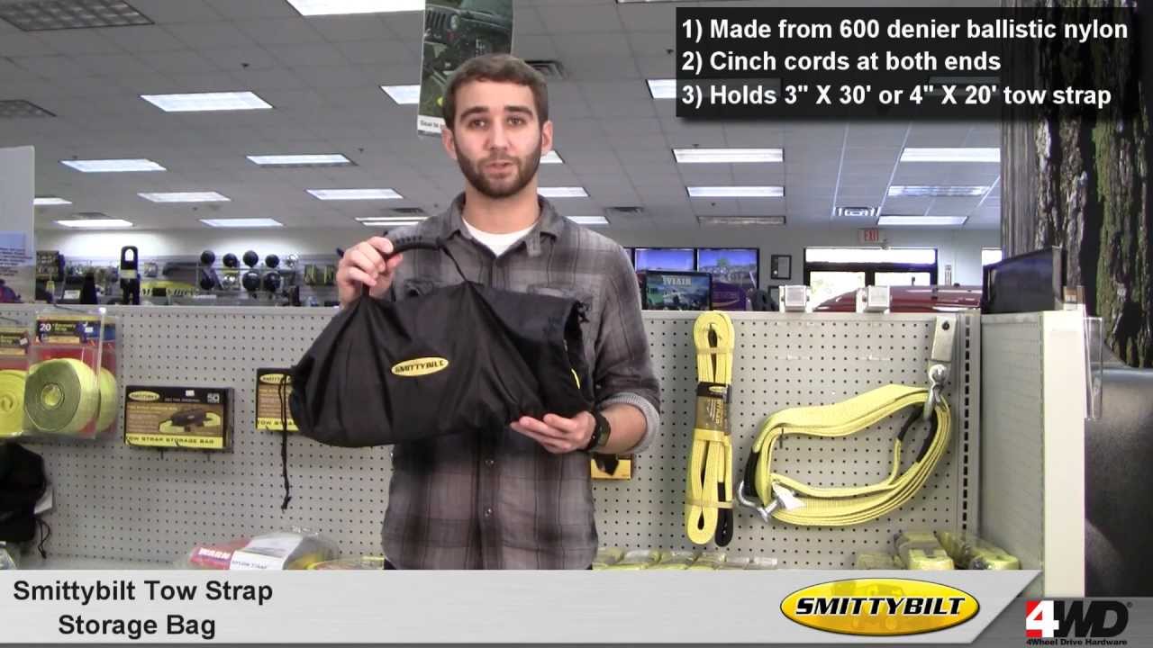 Smittybilt Tow Strap Storage Bag YouTube