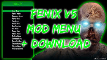 Xbox One/360 Fenix V5 BO2 Zombie menu + Free Download (TU18)