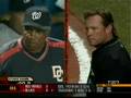 Frank robinson vs umpire jim wolf  40 second staredown