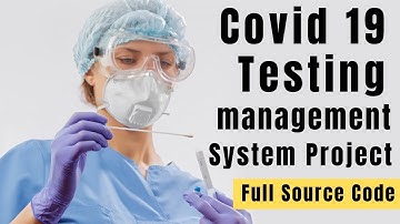 Covid 19 testing management system project in php and mysql | covid project with source code