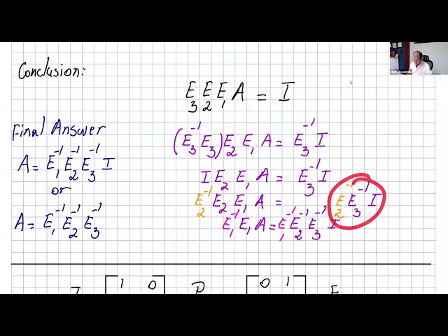 ELEMENTARY MATRICES