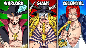 The Strongest Character In Each Category In One Piece