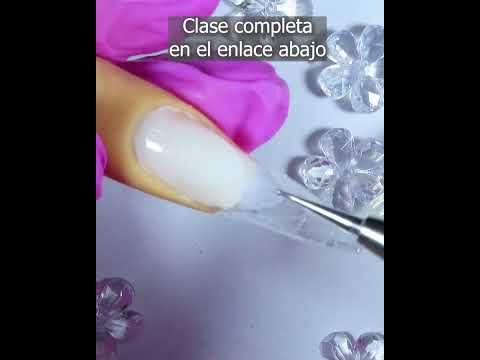 Uñas de Polygel con Moldes DUAL French