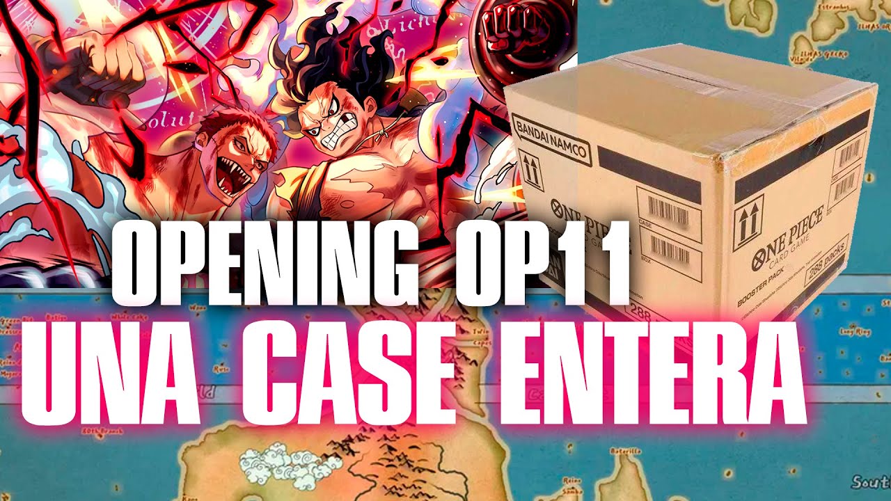 ♠️ EL LUFFY DORADO!? ABRIMOS 1 CASE OP11 con 