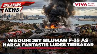 [LIVE]🔴 Jet Tempur Canggih F-35 AS Jatuh di San Diego, Trump Frustrasi! | BREAKING NEWS