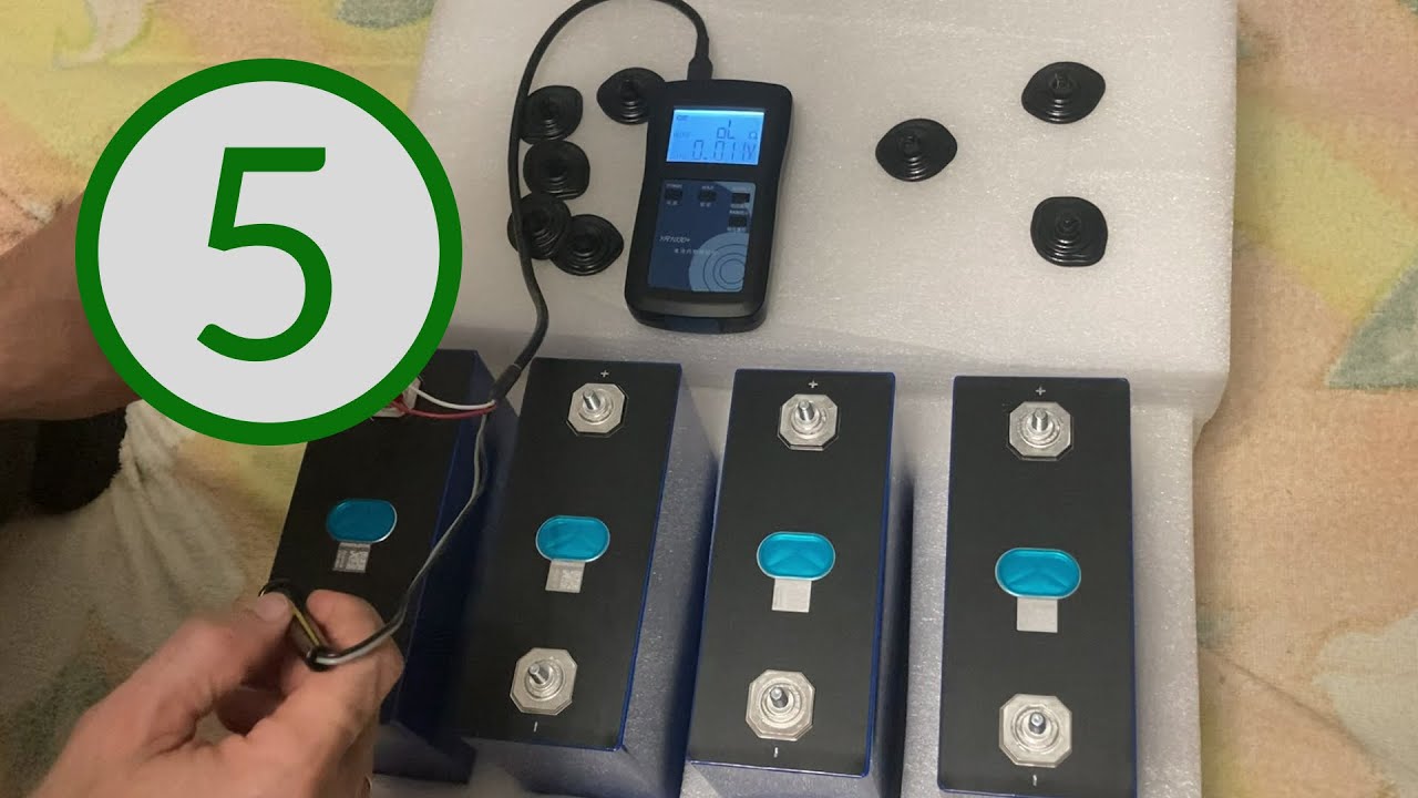 Купил аккумуляторы LiFePO4 280 А.ч. на OLX. Распаковка, тестирование,  замер ёмкости.