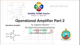Op-Amp Comparator Mode Explained | ZIMSEC A-Level Physics 6032 | Part 2