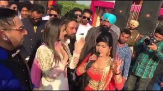 Kaur B full enjoy with Nisha Bano & jazzy B on Brother Marriage with many more artist