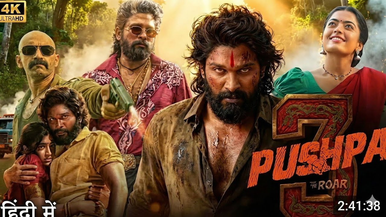 Pushpa 3 (2025) | Allu Arjun, Rashmika Mandanna Hindi Dubbed Action Thriller Movie | Full HD Movie