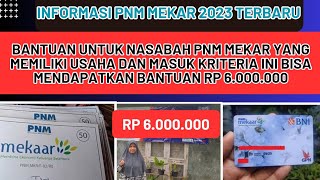 INFORMASI NASABAH PNM MEKAR YANG MEMILIKI USAHA DAN KRITERIA INI BISA DAPAT BANTUAN 6 JUTA RUPIAH INFORMASI NASABAH PNM MEKAR YANG MEMILIKI USAHA DAN KRITERIA INI BISA DAPAT BANTUAN 6 JUTA RUPIAH