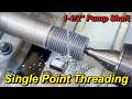 Cut &amp; Thread 1-1/2" Pump Shaft