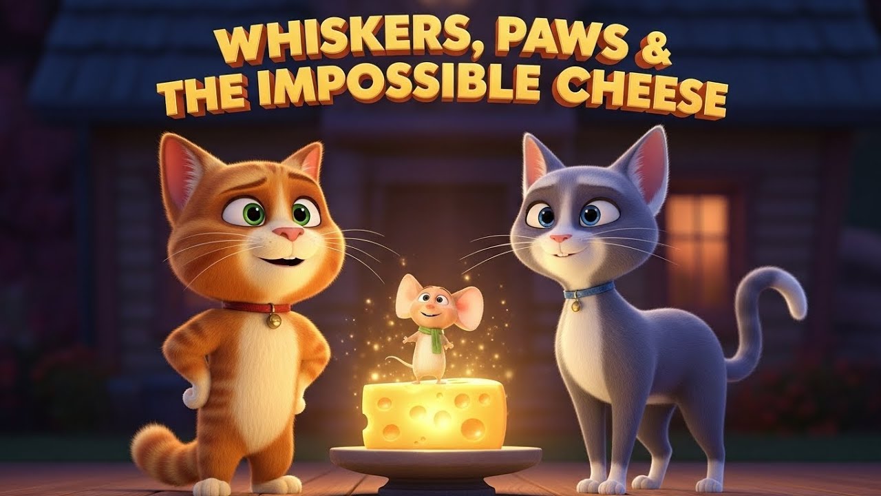 🐱🐱🐭 Усы, лапы и невероятный сыр 